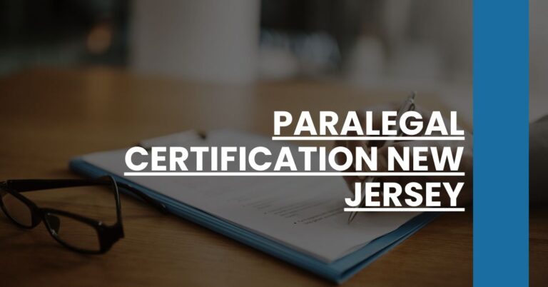 Paralegal Certification New Jersey Feature Image