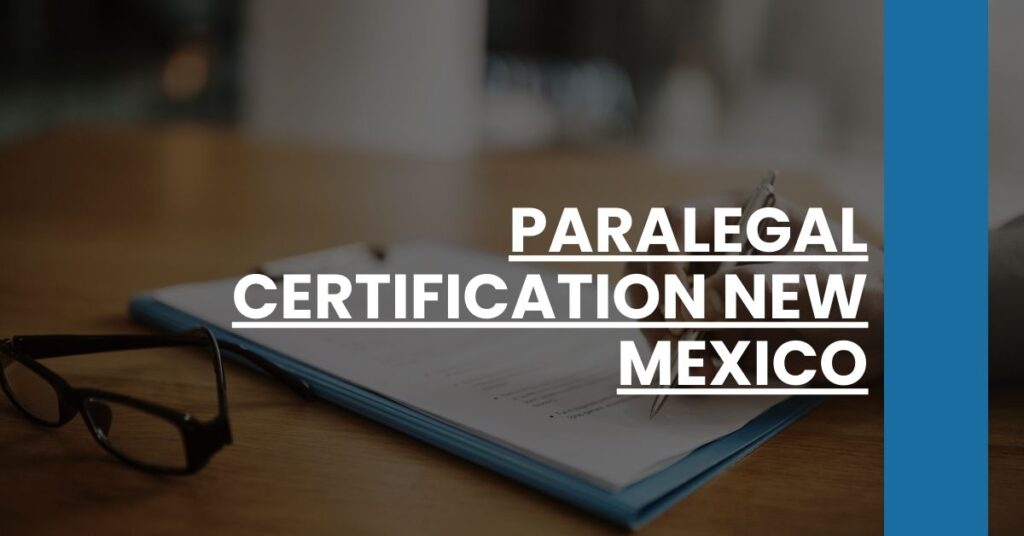 Paralegal Certification New Mexico Feature Image