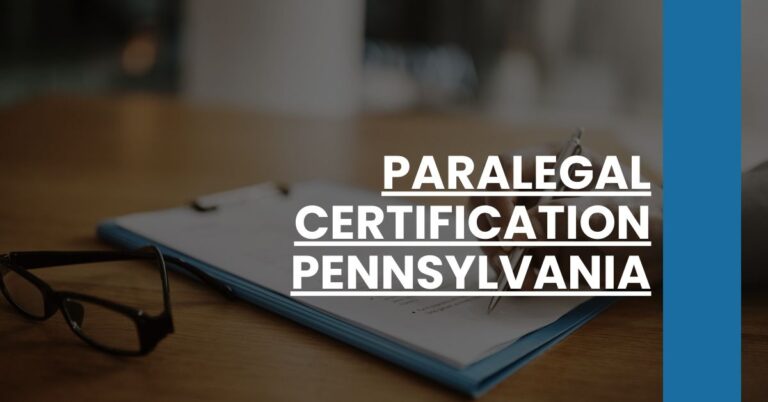 Paralegal Certification Pennsylvania Feature Image