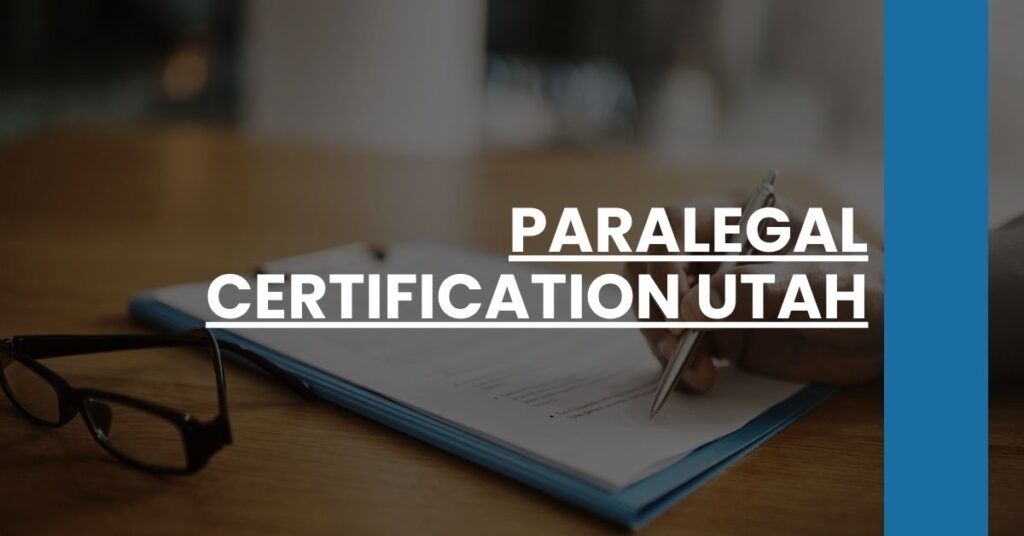 Paralegal Certification Utah Feature Image