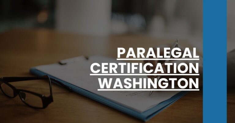 Paralegal Certification Washington Feature Image