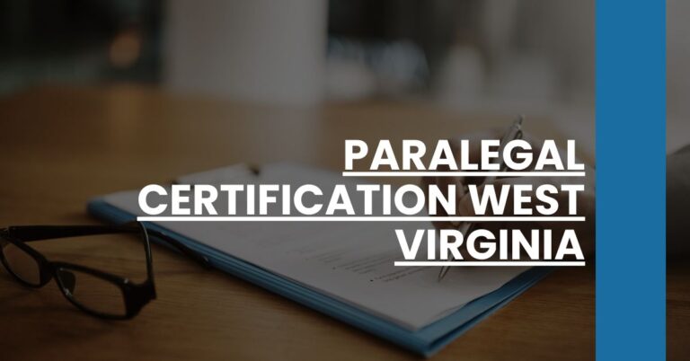 Paralegal Certification West Virginia Feature Image